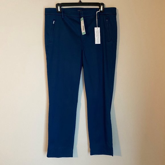 Level 99 Pants - Level 99 navy "Francis" straight leg pants